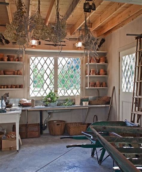 Potting shed | Solomon Bauer Giambastiani Architects | Garden shed interiors, Shed interior ...