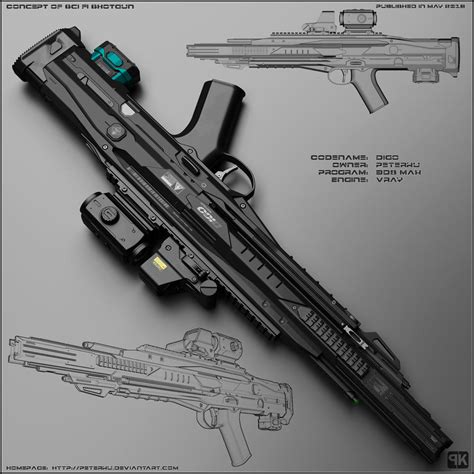 Futuristic Weapon Concepts