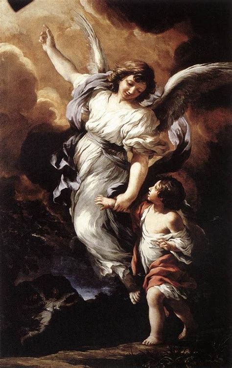 Guardian Angel Painting by Pietro da Cortona - Fine Art America