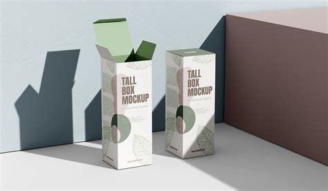 box packaging mockup template | Behance