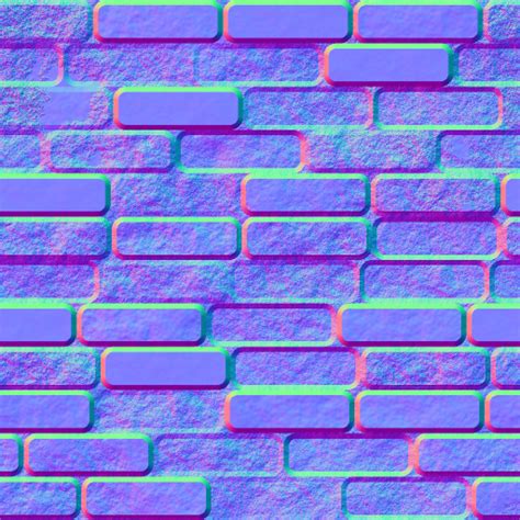 Brick Displacement Map