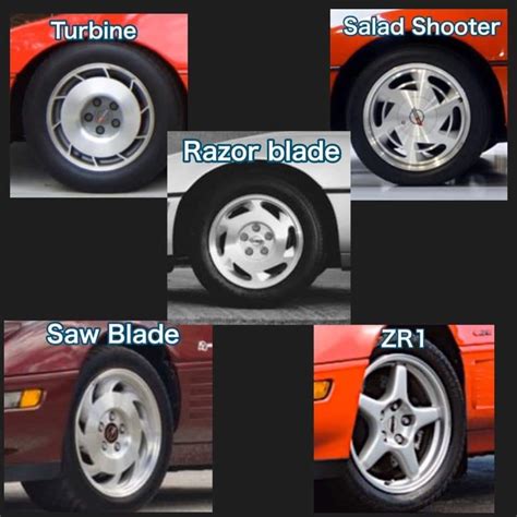 C4 Corvette Wheels – Size and Tire Information - Corvette-C4.com