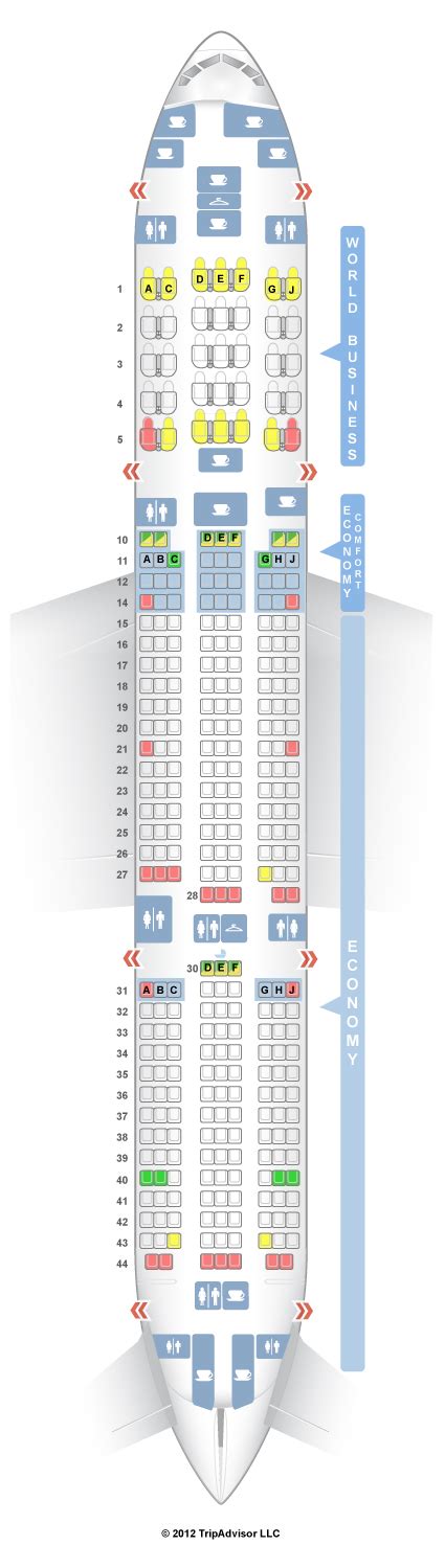 Air France 777 200 Seat Map - Best Map of Middle Earth