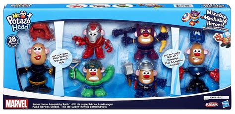 Mr. Potato Head Mixable Mashable Heroes 6-Pack Marvel Super Hero Assembly Pack | www.toysonfire.ca