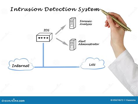 Diagram Of Intrusion Detection System Stock Photo | CartoonDealer.com ...