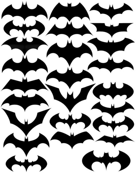 Evolution of Batman logos – FlowingData