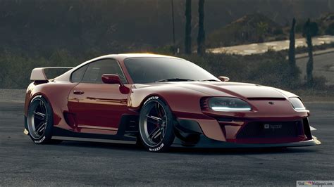 Modified Toyota Supra Mk4 Wallpaper Toyota Supra Red Cars Modified | Porn Sex Picture