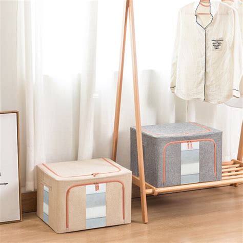 Large Foldable Wardrobe Storage Box - Gazimo