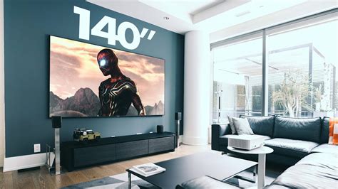 A 140" 4K Home Theatre Projector for CHEAP! - YouTube