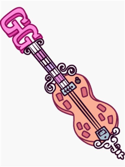 "SpongeBob Goofy Goober Rock Guitar" Sticker for Sale by joeoles | Redbubble