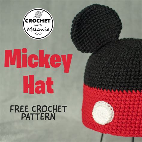 Free Crochet Mickey Mouse Hat Pattern Web 10 Fantastic Mickey Mouse Crochet Patterns ...