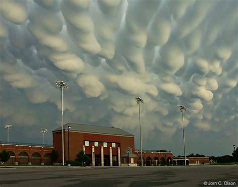 Mammatus Clouds over Nebraska