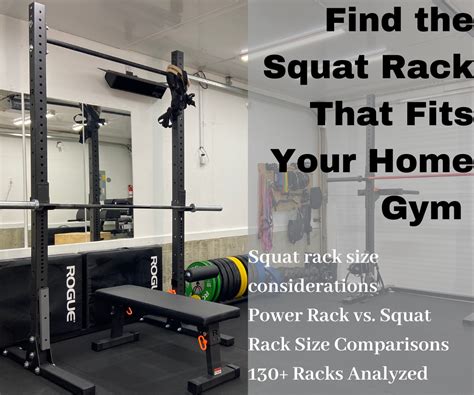 Choose the Right Squat Rack Size for Your Home Gym: 130+ Racks Analyzed - Home Gym Life