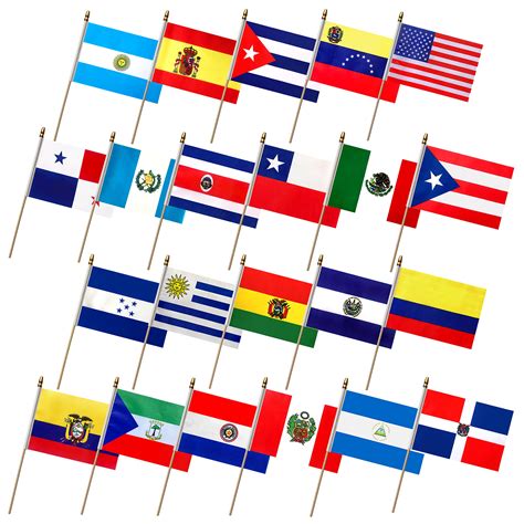 Latin American Flags