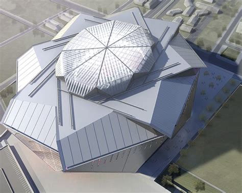 Falcons Stadium Architect Goes 'Over the Top' With Roof Design | 2014 ...