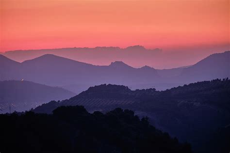 Purple sunset at the mountains. Last night Photograph by Guido Montanes Castillo - Fine Art America