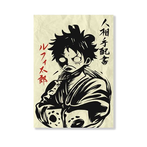 Luffy wano wanted poster – Otakukulture