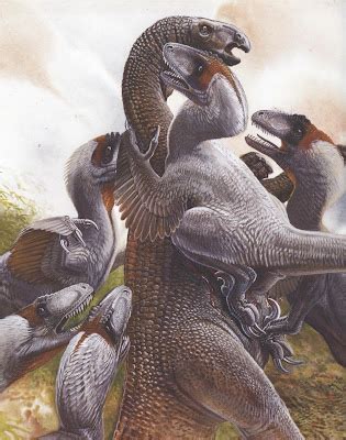 bensozia: Feathered Dinosaurs by Peter Schouten