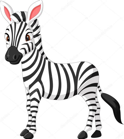 Cute zebra cartoon — Stock Vector © tigatelu #134208676