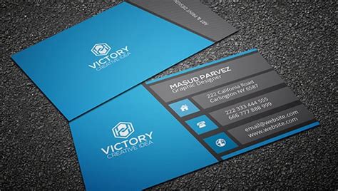 Free Modern Business Card Templates - FREE PRINTABLE TEMPLATES