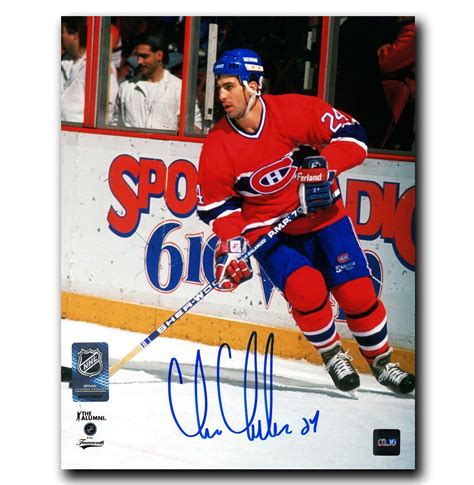 Chris Chelios Montreal Canadiens Autographed 8x10 Photo | CoJo Sport Collectables Inc.