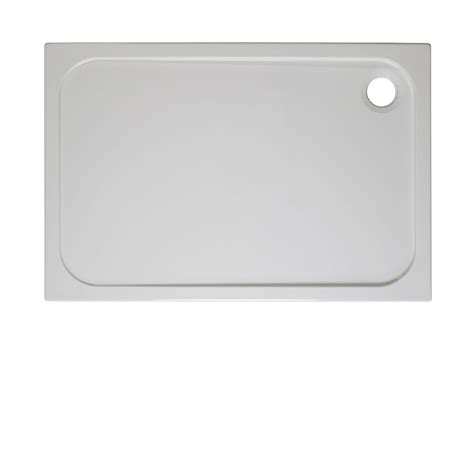 Rectangular 45mm Stone Resin Shower Tray in Rectangular | Luxury bathrooms UK, Crosswater Holdings