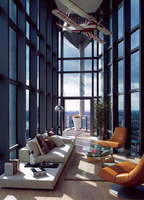 8 Stunning Futuristic Living Rooms