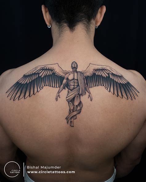 Aggregate more than 63 guardian angel back tattoo super hot - in.coedo.com.vn