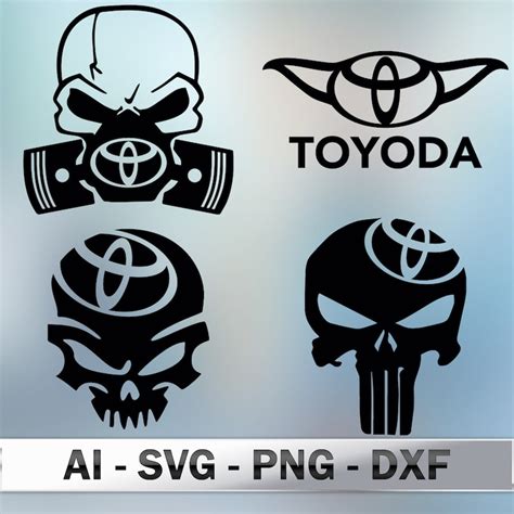 Toyota Stickers Svg