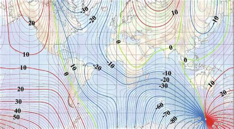 Magnetic Map Of The World – States Map Of The Us