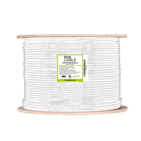 Outdoor Cat6 Shielded Ethernet Cable | trueCABLE (Free Shipping)