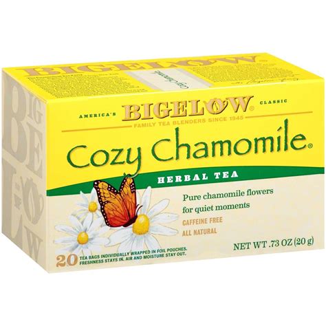 Cozy Chamomile® Herbal Tea - Bigelow Tea - Ratings & Reviews | RateTea