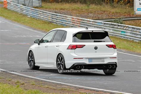 2025 VW Golf R Ditches Disguise, Shows All On The Nurburgring | Carscoops