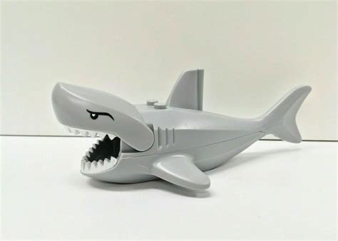 Lego MINIFIGURE Great White Shark With Gills and White Teeth - Etsy