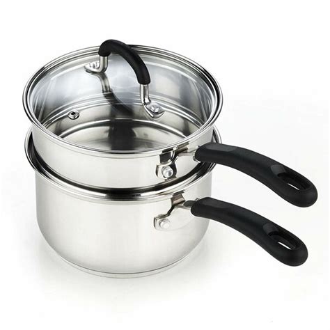 Cook N Home 2 qt. Stainless Steel Steamer Pot with Lid | Wayfair