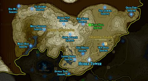 Legend Of Zelda Breath Of The Wild Full Map - Maps Model Online