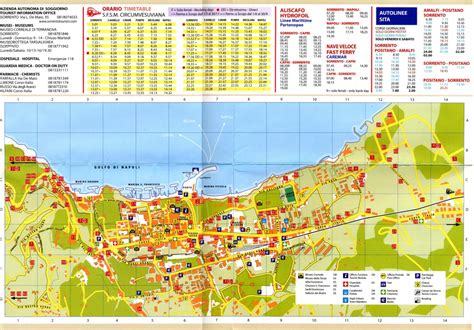 Positano Map - Printable Street Map Of Sorrento Italy | Printable Maps