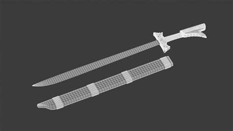 Kampilan Sword - 3D Model by frezzy