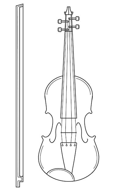 Top 82+ violin sketch latest - seven.edu.vn