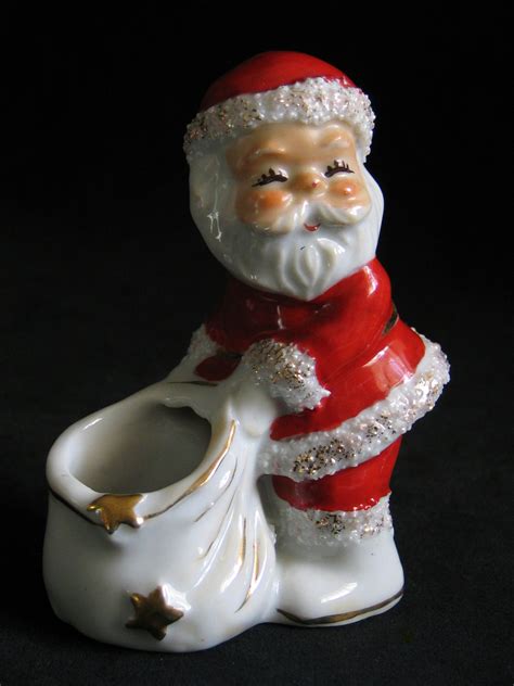 Vintage Ceramic Santa figurine