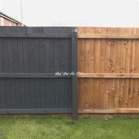 Now Is The Time For You To Know The Truth About Black Wood Fence Stain | Garden fence panels ...