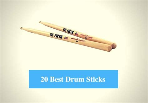 20 Best Drum Sticks Reviews 2022 (Best Drum Stick Brands) - CMUSE