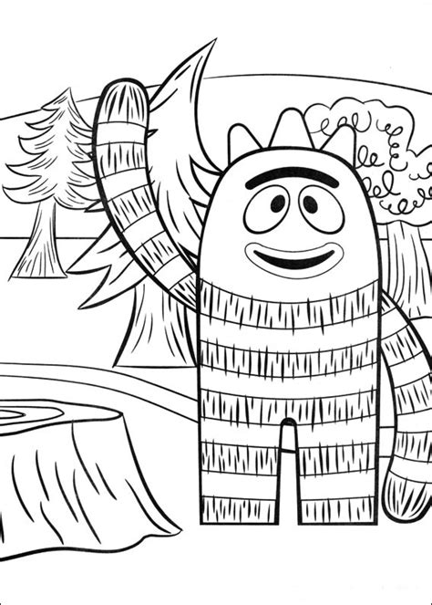 Fun Coloring Pages: Yo Gabba Gabba Coloring Pages