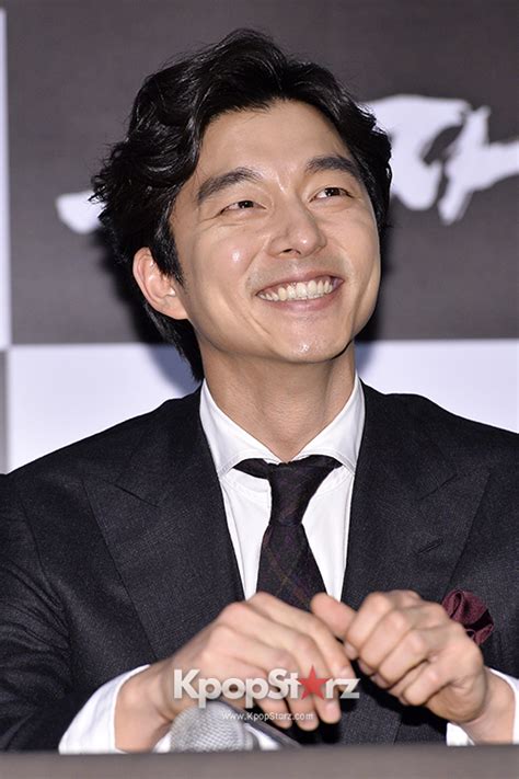 Gong Yoo Attended a Press Conference of Upcoming Film 'The Suspect ...