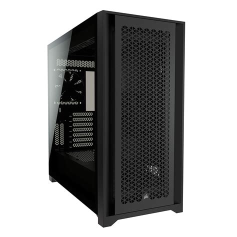 Corsair 5000D Airflow Tempered Glass Mid-Tower ATX PC Case - Black | Nellis Auction