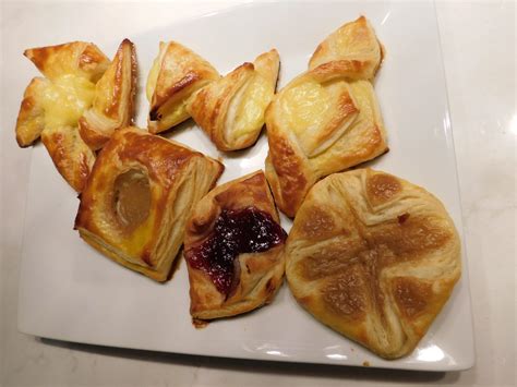 6 Classic Danish Pastry Shapes - Kitchen Foliage