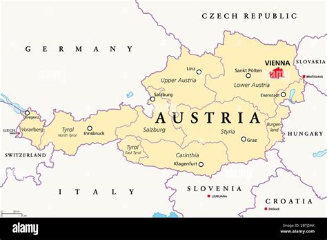 itálico aparato confesar austria map cuero Comida valores