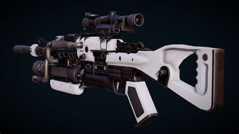 Free Conceptual Sci Fi Sniper Rifle 3d Model | Porn Sex Picture