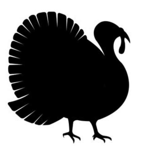 Thanksgiving Turkey Silhouette at GetDrawings | Free download