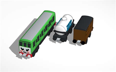 3D design Daisy the Diesel Railcar - Tinkercad